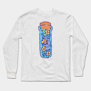 Raccoon in a jar Long Sleeve T-Shirt